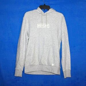 Hurley Grey Pullover Hoodie S